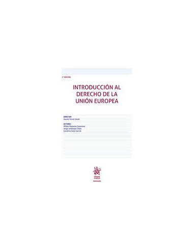 Introducción al Derecho de la Unión Europea