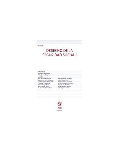 Derecho de la Seguridad Social I