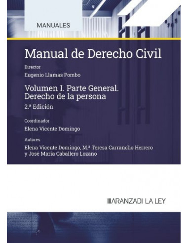 Manual de Derecho Civil. Volumen I
