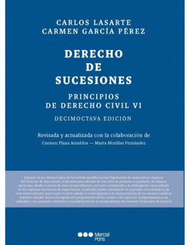 Principios de Derecho Civil. Tomo VI. Derecho de Sucesiones