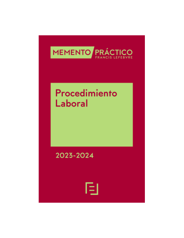 Memento Práctico Procedimiento Laboral 2025-2026