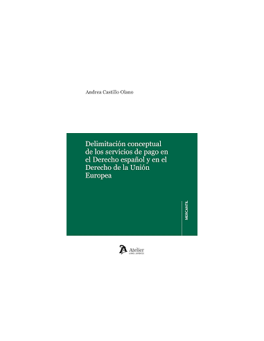 Delimitación conceptual del los servicios de pago en el derecho español y en el derecho de la Unión Europea
