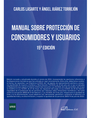 Manual sobre protección de consumidores y usuarios