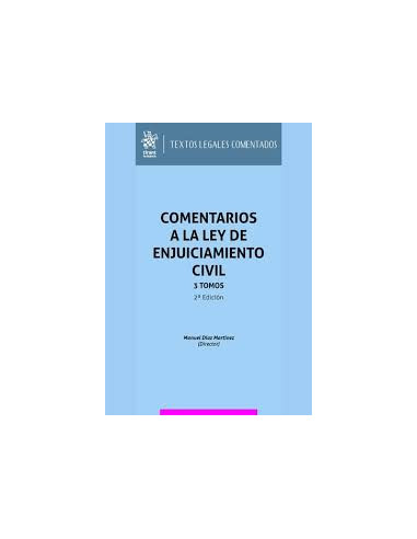 Comentarios a la Ley de Enjuiciamiento Civil. 3 Tomos
