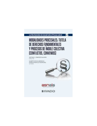 Modalidades procesales: tutela de derechos fundamentales y procesos de índole colectiva