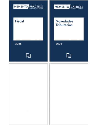 Pack Memento Fiscal 2025 + Memento Express Novedades Tributarias 2025