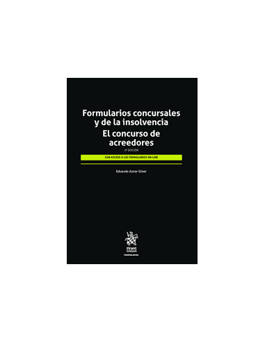 Formularios concursales y de la insolvencia. El concurso de acreedores