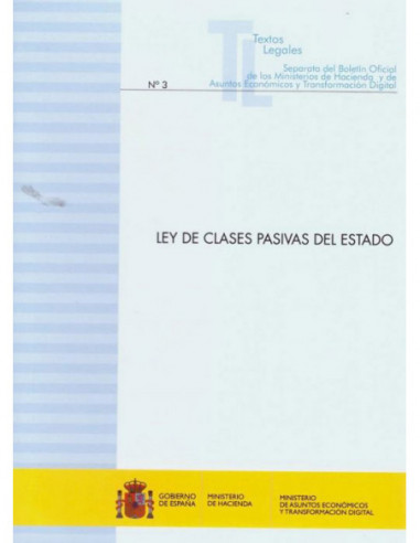 Ley de clases pasivas del Estado