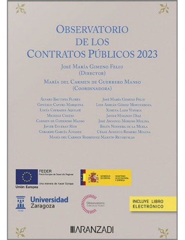 Observatorio de los Contratos Públicos 2023