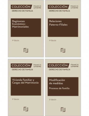 Pack Colección Derecho de familia 2025