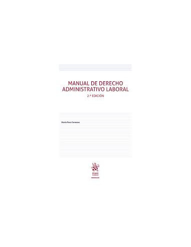 Manual de Derecho Administrativo Laboral