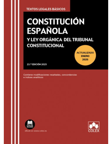 Constitución Española y Ley Orgánica del Tribunal Constitucional