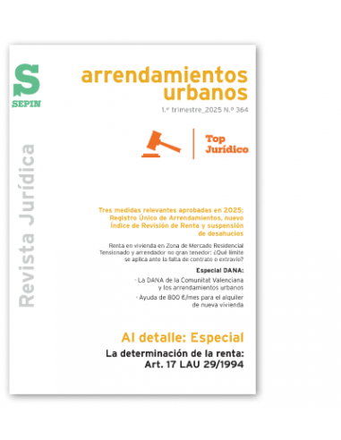 La determinación de la renta: Art. 17 LAU 24/1994