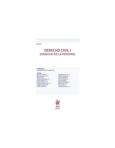 Derecho Civil I. Derecho de la Persona
