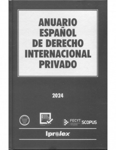 Anuario Español de Derecho Internacional Privado 2024