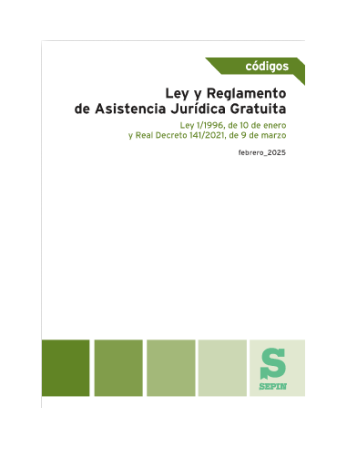Ley y Reglamento de Asistencia jurídica gratuita