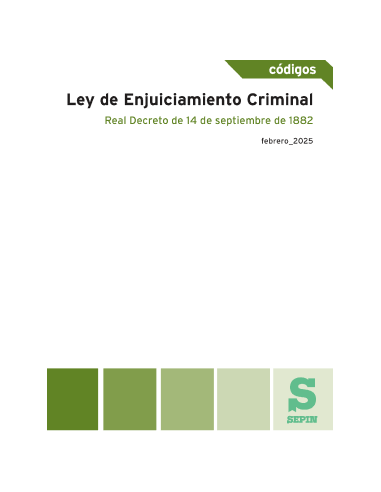 Ley de Enjuiciamiento Criminal