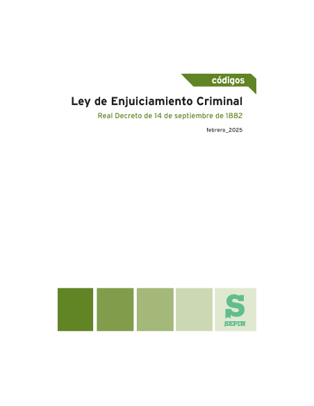 Ley de Enjuiciamiento Criminal