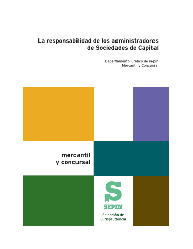 La responsabilidad de los administradores de Sociedades de Capital