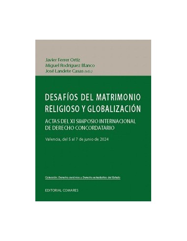 Desafíos del matrimonio religioso y globalización
