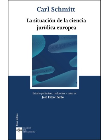 La situación de la ciencia jurídica europea