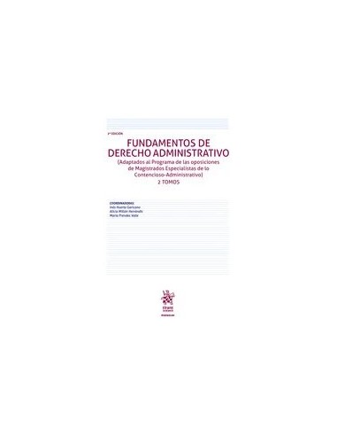 Fundamentos de Derecho Administrativo 2 Tomos