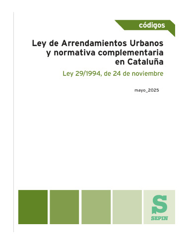Ley de Arrendamientos Urbanos y normativa complementaria en Cataluña