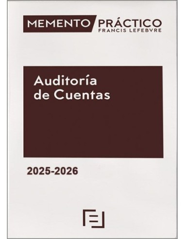 Memento Práctico Auditoría de Cuentas 2025-2026