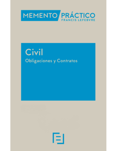 Memento Práctico Civil. Obligaciones y Contratos 2025-2026