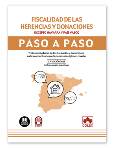 Fiscalidad de las herencias y donaciones (comunidades autónomas no forales). Paso a paso