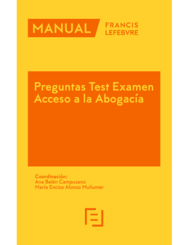 Manual Preguntas Test Examen Acceso a la Abogacía y la Procura 2026