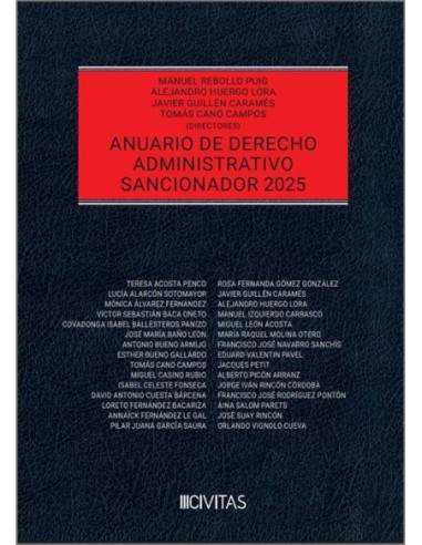 Anuario de derecho administrativo sancionador 2025
