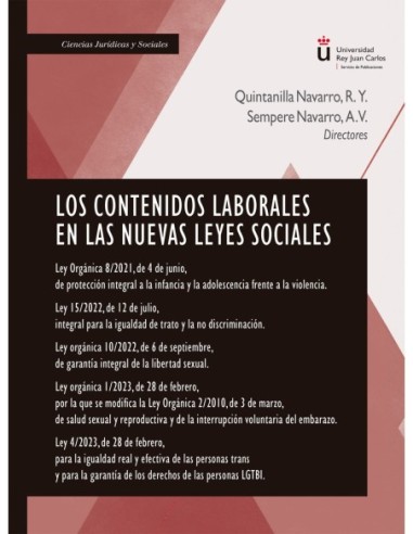 Los contenidos laborales en las nuevas leyes sociales