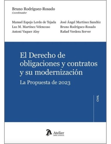 Derecho de obligaciones y contratos y su modernización