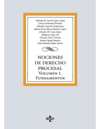 Nociones de Derecho Procesal. Volumen 1
