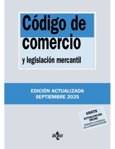 Código de Comercio y legislación mercantil
