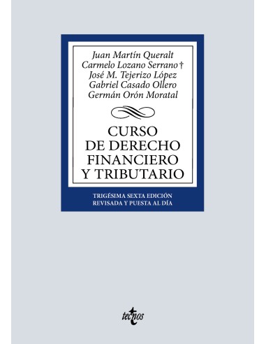 Curso de Derecho Financiero y Tributario