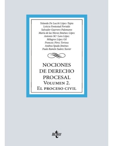 Nociones de Derecho Procesal. Volumen 2