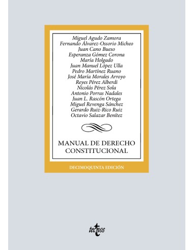 Manual de Derecho Constitucional