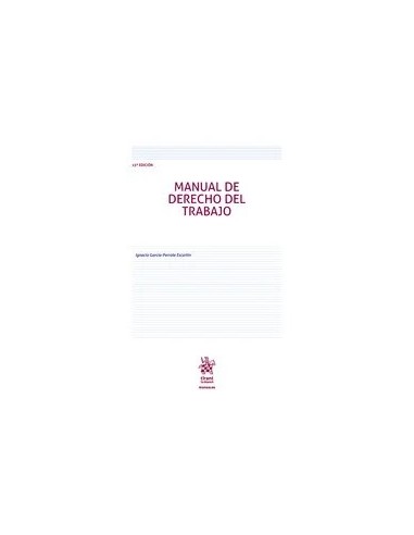 Manual de Derecho del Trabajo