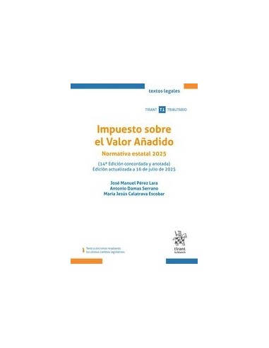 Impuesto sobre el Valor Añadido. Normativa estatal 2025
