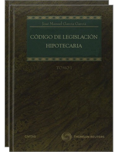 Código de legislación hipotecaria. (García García)Edición 2025. 2 Tomos