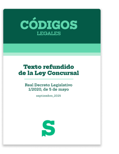 Texto refundido de la Ley Concursal
