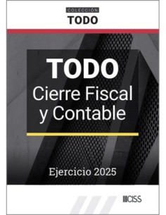 Todo Cierre fiscal y contable. Ejercicio 2025