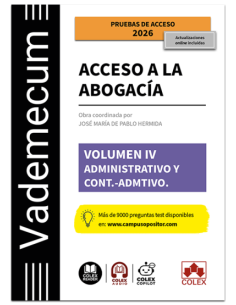 Vademecum Acceso a la abogacía. Volumen IV. Parte...
