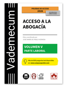 Vademecum Acceso a la abogacía. Volumen V. Parte...