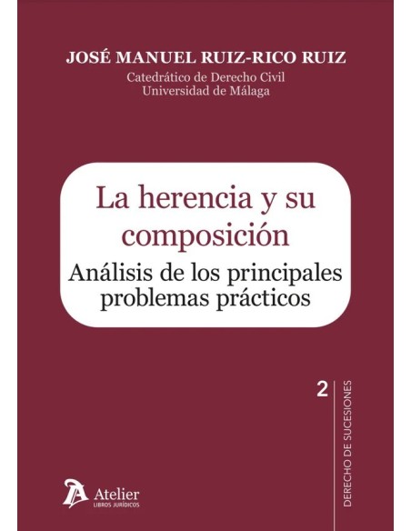 La herencia y su composición. Análisis de los principales problemas prácticos