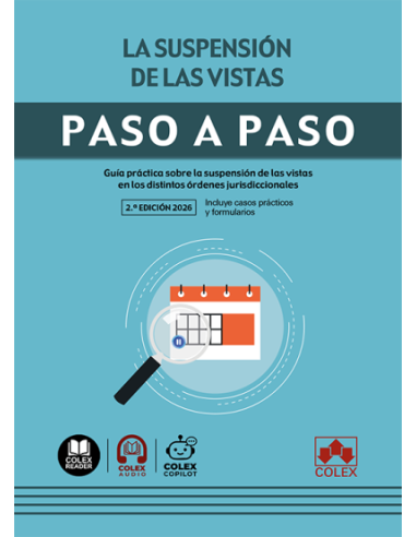 La suspensión de las vistas. Paso a paso