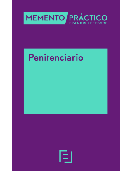 Memento Práctico Penitenciario 2026-2027