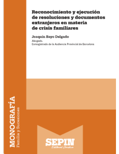 Reconocimiento y ejecución de resoluciones y documentos...